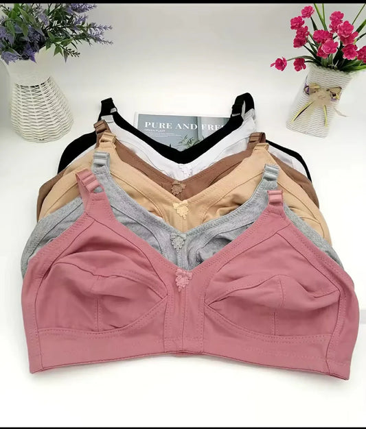 BUY 1 GET 2 FREE IMPORTED PURE STRETCHABLE COTTON BRA