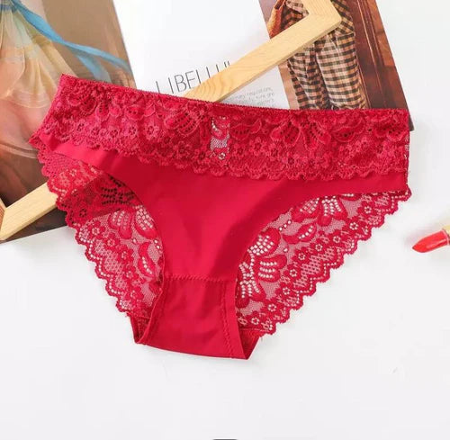 Half Net Cotton Panty