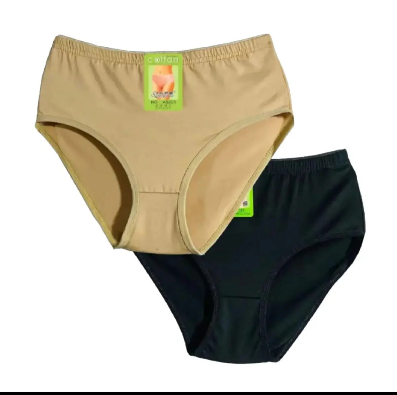 Pure Cotton Panty (Pack of 2) – Soft Breathable Everyday Comfort