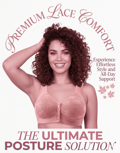 2025 New Anti Sagging Front Open Button Bra