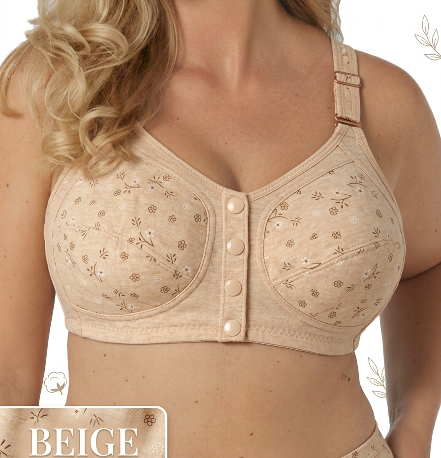 2025 New Anti Sagging Front Open Button Bra