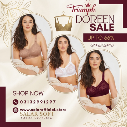 Triumph Doreen Pack of 3 Bras