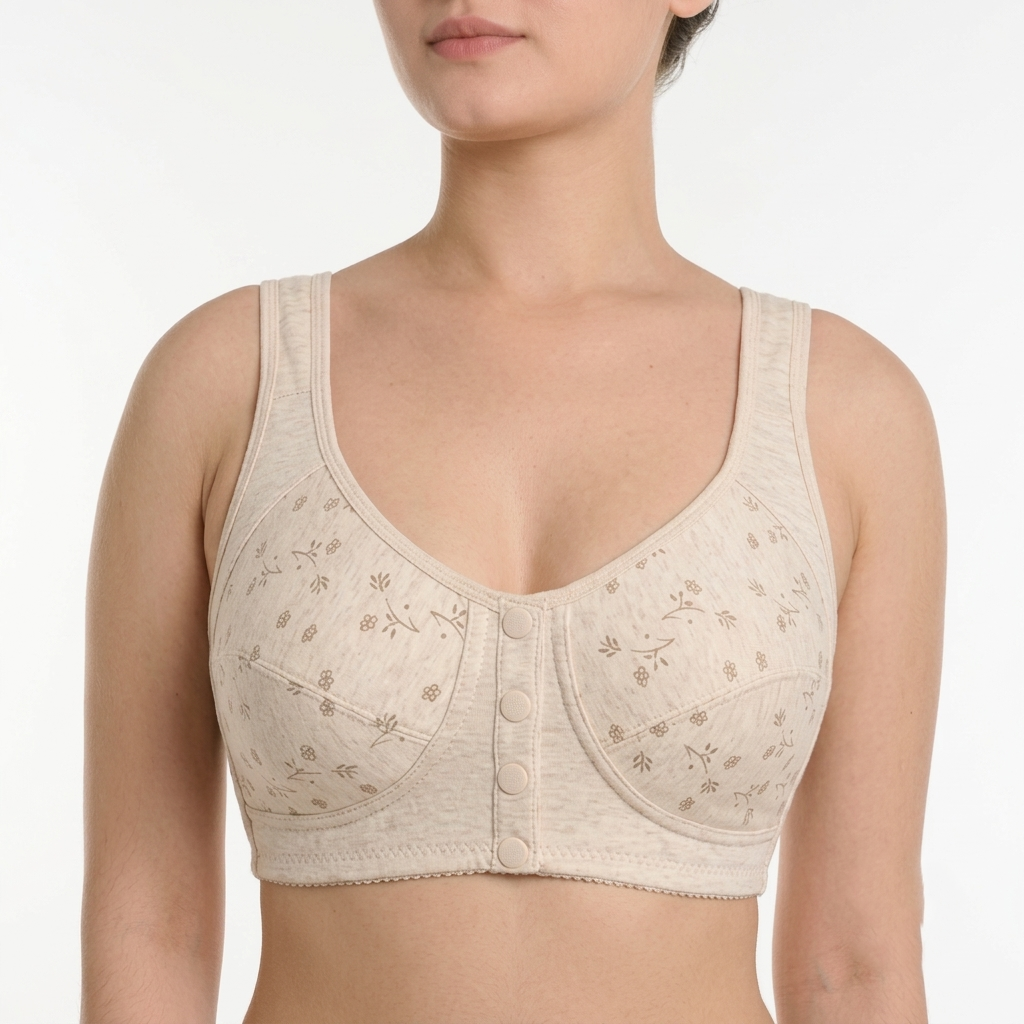 New Anti Sagging Front Open Button Bra