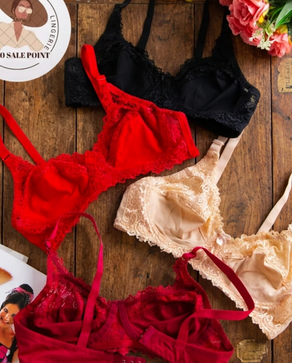 Daily Wear Half Net Summer Bra – Breathable Lightweight Mesh Bra