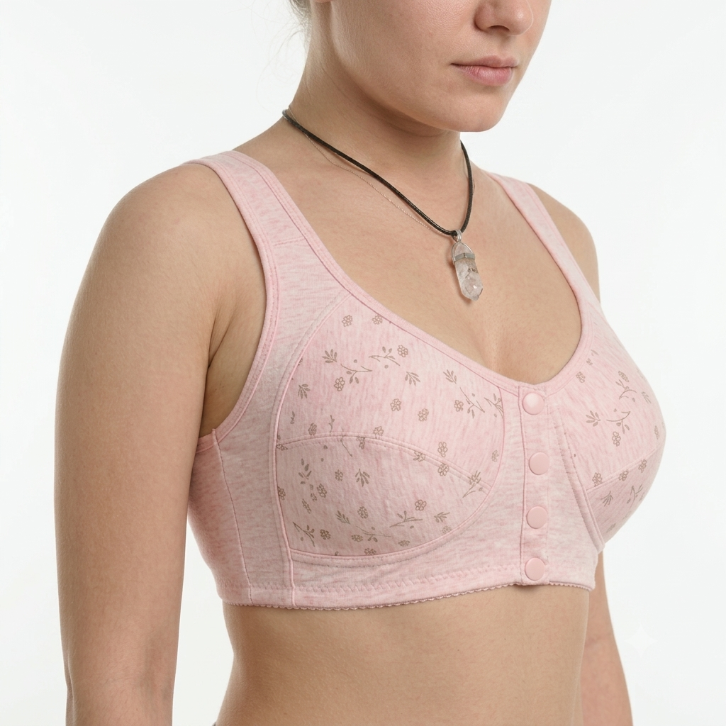 New Anti Sagging Front Open Button Bra