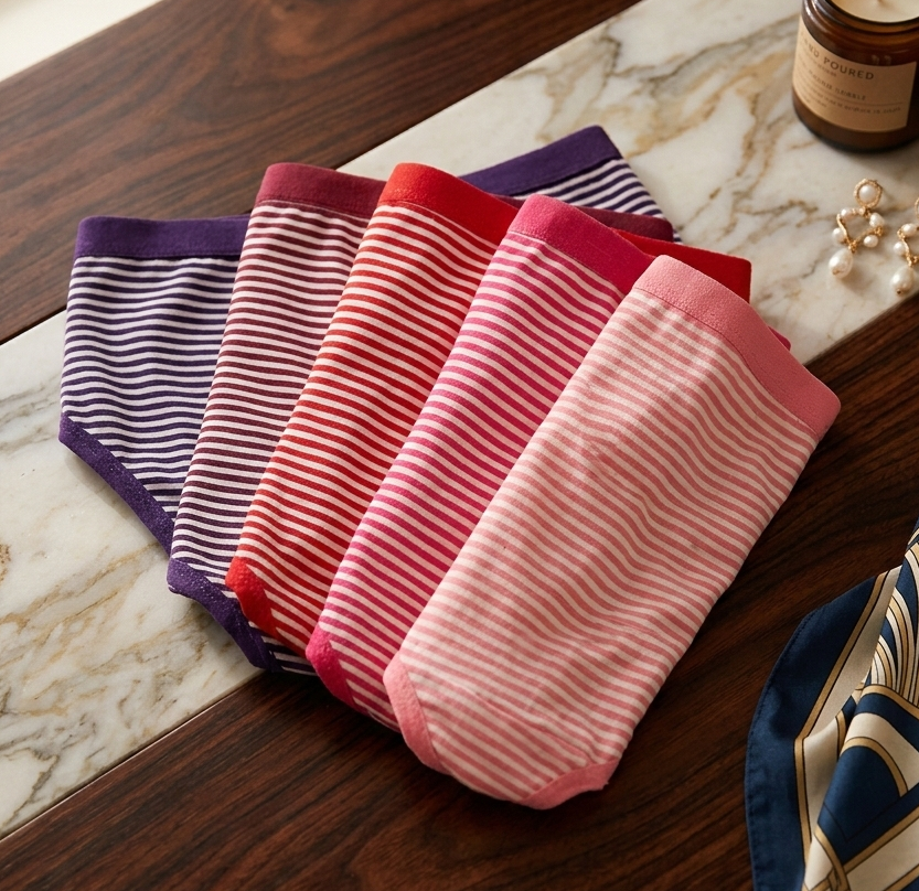 Ladies Soft & Flexible Cotton Panties