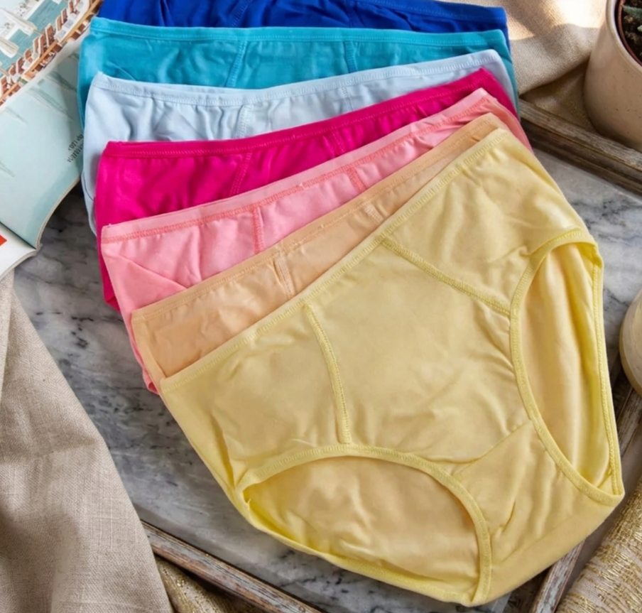 Daily Wear Soft Cotton Underwear – Pack of 5
