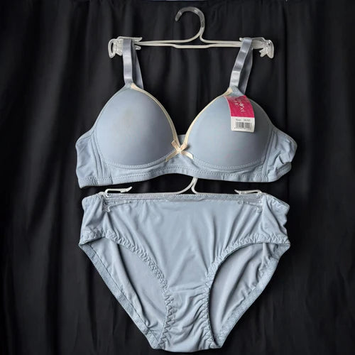 Veloura Lightly Padded Bra & Panty Set – Soft Luxe Comfort